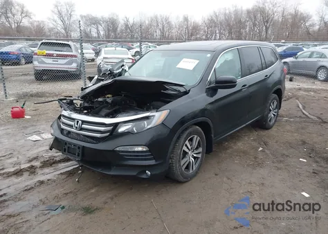 2017 Honda Pilot Ex-L from USA, damaged, VIN 5FNYF6H76HB093982
